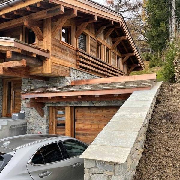 chalet en pierre