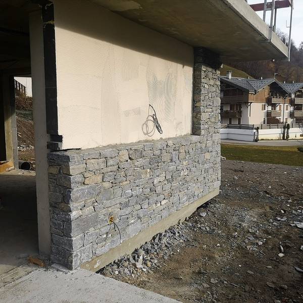 mur bas travaux