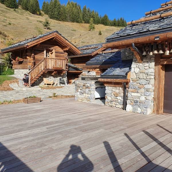 ensemble de chalets