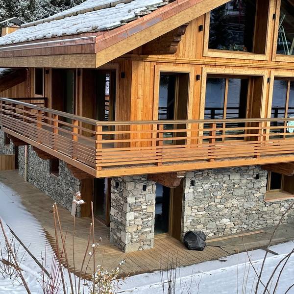 chalet en hauteur