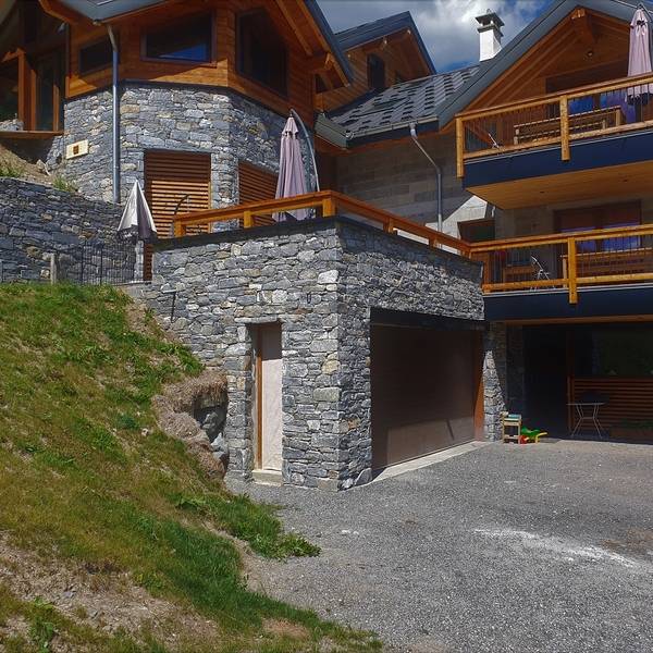 grand chalet de montagne